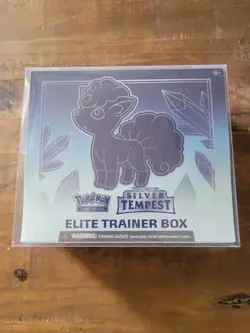 Pokemon TCG: Sword & Shield SILVER TEMPEST Elite Trainer Box ETB NEW/Sealed - Image 1
