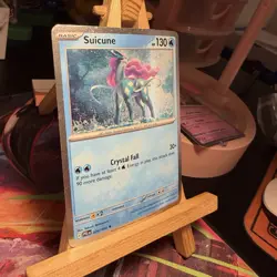 Suicune 026/094 SWIRL Phantasmal Flames Knockout Collection Pokemon TCG MINT - Image 2