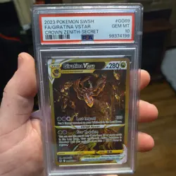 2023 Pokemon SWSH Crown Zenith Giratina VSTAR Galarian Gallery #GG69/GG70 PSA 10 - Image 3