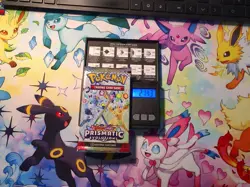VERY HEAVY! GOD PACKUUU 21.43g Prismatic Evolutions Pokemon TCG Booster (SEALED) - Image 1