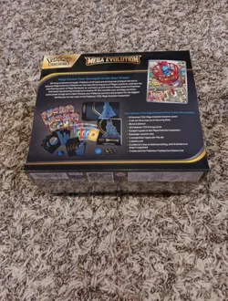 Pokemon TCG Pokemon Mega Evolution Lucario ETB Elite Trainer Box NEW - Image 2