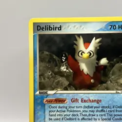 Pokemon TCG Delibird EX Team Rocket Returns 21/109 Regular Rare NM - Image 2