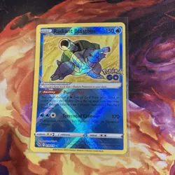Radiant Blastoise 018/078 - Pokemon GO Radiant Rare Pokemon TCG - NM - Image 1