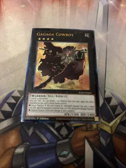 Gagaga Cowboy 1st Edition [NM] - Yu-Gi-Oh! RA04 [Ultimate Rare] - Image 1