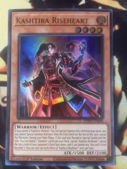 Yugioh: Kashtira Riseheart - PHHY-EN006 - Ultra Rare - 1st Edition - LP - Image 1
