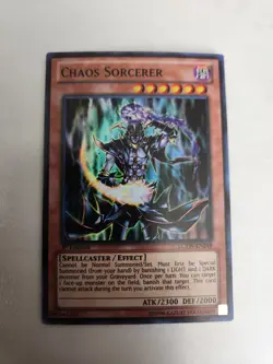 Yu-Gi-Oh TCG Chaos Sorcerer 1st Edition LCYW-EN248 1st Edition Super Rare - Image 1