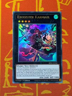 YUGIOH EXOSISTER KARMAEL ULTRA RARE NM BPRO-EN044 - Image 1