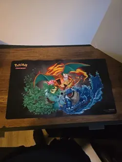Pokemon 2019 TCG Tag Team Generations Premium Collection Play Mat Charizard - Image 1