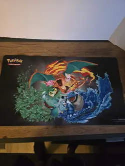 Pokemon 2019 TCG Tag Team Generations Premium Collection Play Mat Charizard - Image 5