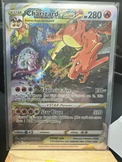 Charizard VSTAR SWSH262 Alternate Art Full Art Holo Promo Pokemon Card - Image 1