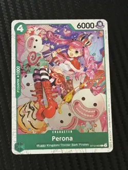 Perona ST12-005 Pirate Foil The Best Vol 2 One Piece PRB-02 Near Mint - Image 1