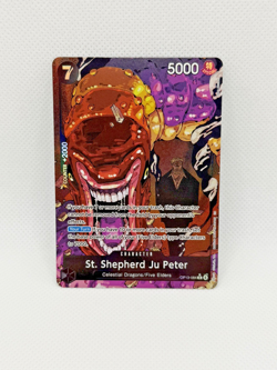 St. Shepherd Ju Peter (R) Alt Art OP13-084 One Piece TCG Carrying On His Will - Image 3