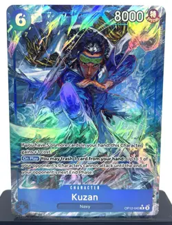 Kuzan (Alternate Art) OP12-043, Legacy of the Master Foil, One Piece TCG - Image 1