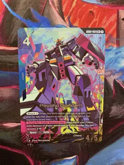Gundam Card Game TCG - Psycho Gundam - Dual Impact - GD02-001 LR+ - NM - Image 2