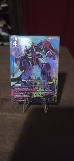 Gundam Card Game TCG - Psycho Gundam - Dual Impact - GD02-001 LR+ - NM - Image 1