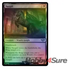 Foil Nazgul (335) M/NM Magic: The Gathering MTG The Lord Of The Rings - Image 1