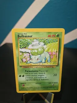 Bulbasaur 44/102 - Pokemon Base Set Unlimited - Italian - LP - Image 1