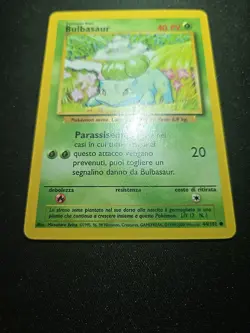 Bulbasaur 44/102 - Pokemon Base Set Unlimited - Italian - LP - Image 4