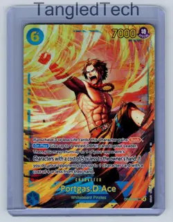 One Piece Portgas.D.Ace (SP) OP13-119 Carrying On His Will English Near Mint - Image 1