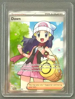Dawn 118/094 Full Art Ultra Rare Phantasmal Flames Pokemon Card English NM+ - Image 1