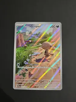 Pokemon TCG - Paldean Wooper IR / AR - Phantasmal Flames 102/94 PFL - Image 1