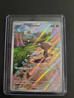 Pokemon TCG - Paldean Wooper IR / AR - Phantasmal Flames 102/94 PFL - Image 4