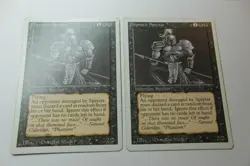 MTG Hypnotic Specter x2- -Revised Edition-Mod/Hvy Play - Image 1