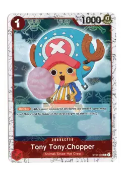 Tony Tony.Chopper Jolly Roger Foil ST01-006 C One Piece Premium Booster Best NM - Image 1