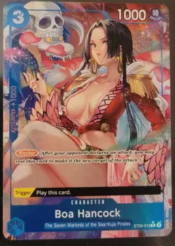 Boa Hancock ST03-013 Alternate Art Premium Booster Best Foil alt English PRB-01 - Image 1