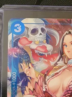 Boa Hancock ST03-013 Alternate Art Premium Booster Best Foil alt English PRB-01 - Image 3