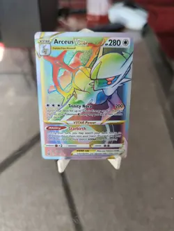 Pokemon TCG Arceus VSTAR 176/172 SWSH Brilliant Stars Secret Rare Card - Image 1