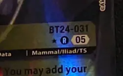 Digimon Card Game Elecmon (Alternate Art) BT24-031 Rare NM - Image 2