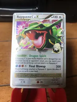 Rayquaza C LV.X #DP47 Pokemon Card LP/MP - Image 1
