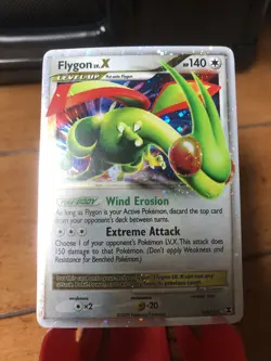 Pokemon Flygon LV.X Holo Ultra Rare Card 105/111 Rising Rivals 2009 LP - Image 1