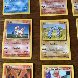 9 Vintage Pokemon Cards Very Nice Condition - Image 3