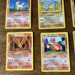 9 Vintage Pokemon Cards Very Nice Condition - Image 4
