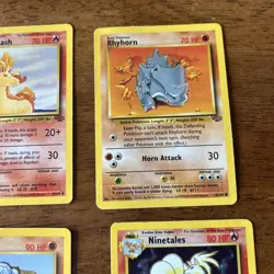 9 Vintage Pokemon Cards Very Nice Condition - Image 5