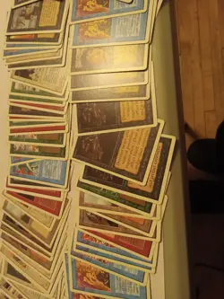 Huge lot of 89 MTG Unlimited cards - Image 2