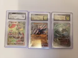 3 CGC Graded Cards Lot - Image 1