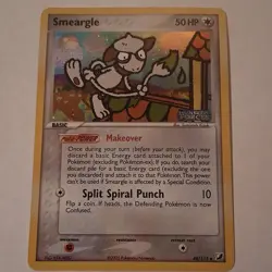 Pokemon Smeargle Unseen Forces 48/115 Reverse Holo Uncommon 50HP TCG Card - Image 2