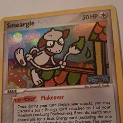 Pokemon Smeargle Unseen Forces 48/115 Reverse Holo Uncommon 50HP TCG Card - Image 3