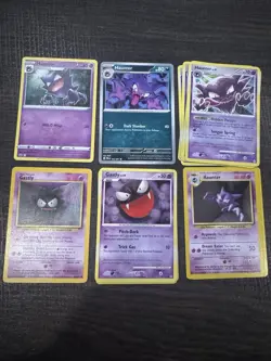 Lot Of 13 Pokemon Cards Gastly/Haunter Vintage Great Condition - Image 1