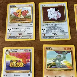 9 Vintage Pokemon Cards Very Nice Condition - Image 2
