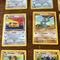 9 Vintage Pokemon Cards Very Nice Condition - Image 3