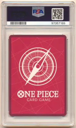 2024 ONE PIECE OP07 MONKEY D DRAGON ALTERNATE ART #001 PSA 10 - Image 2