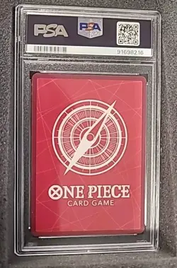 MONKEY D. DRAGON ONE PIECE JAPAN ALT ART FOIL OP07-001 GRADED PSA 10 GEM MINT - Image 3