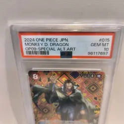 ONE PIECE Card PSA10 Monkey D. Dragon OP09-015 Special Alt Art GEM MINT - Image 2