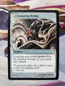 MTG Mystery Booster 2 - Ensnaring Bridge - Future Sight Frame LP - Image 1