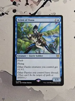 MTG Wilds of Eldraine Commander Scion of Oona Nm - Image 1