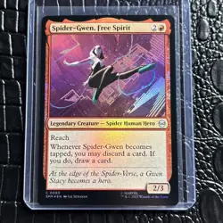 Spider-Gwen, Free Spirit Marvel's Spider-Man Foil Mint! - Image 1